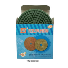 Wet 3mm thickness diamond floor polishing pad abrasive tool  for polisher grinder